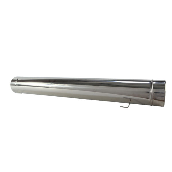 Tubo Inox Simples com registo 1mt