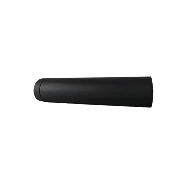 Tubo Inox Preto 80mm 0.50mts