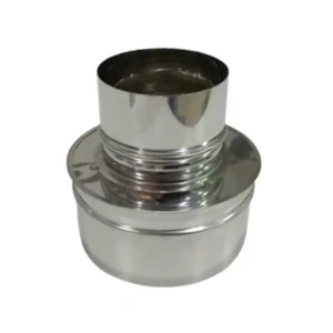 Diam: 80mm-130mm Manguito União Inox Simples a Duplo TA 0.4