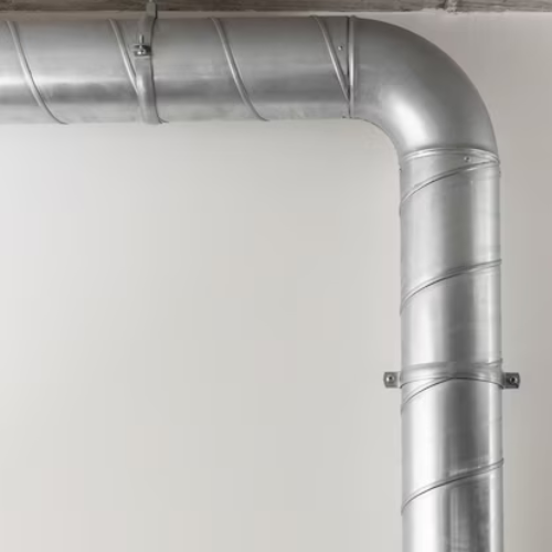 instalação tubo de chaminé