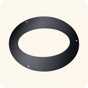 Espelho Remate Elíptico C/ 3 Furos