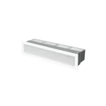 Grelha Túnel cmoldura 1100x70 Aço Pintado Branco (3)