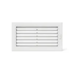 Grelha cRegulação 325x170 Branca - aço pintado