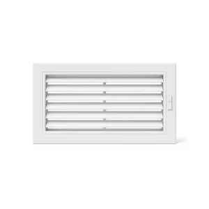 Grelha cRegulação 325x170 Branca - aço pintado