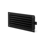 Grelha cRegulação 325x170 Preta - aço pintado