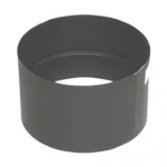 União Anti-Condensação Aço Preto Fosco