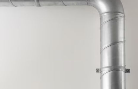 instalação tubo de chaminé